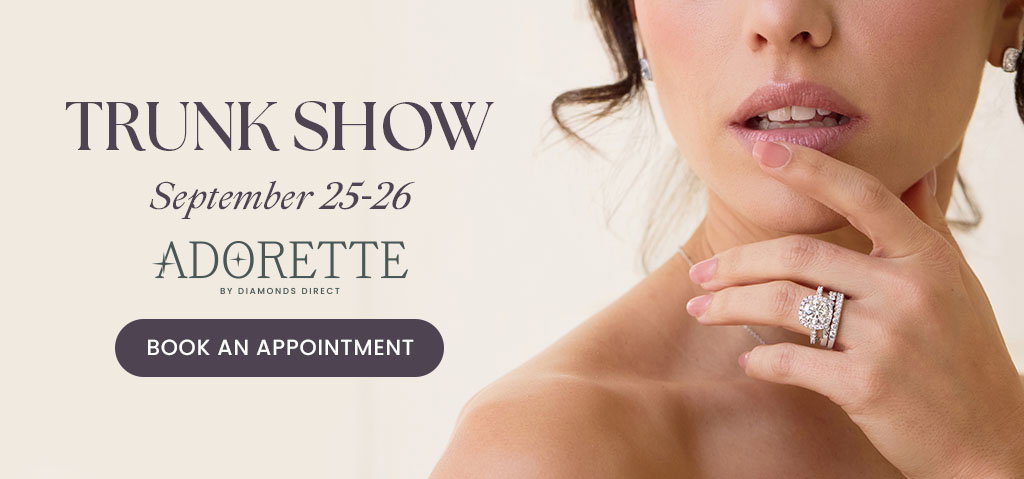 Adorette Trunk Show September 25-26.