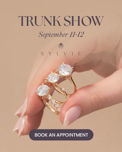 Diamonds Direct Sylvie Trunk Show September 11-12.