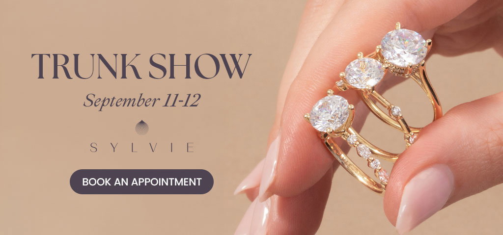 Diamonds Direct Sylvie Trunk Show September 11-12.