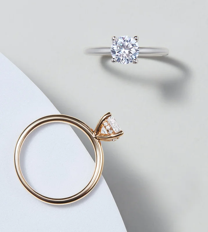 Solitaire Style Engagement Rings