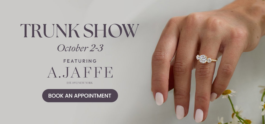 Trunk Show Featuring A. Jaffe October 2-3.