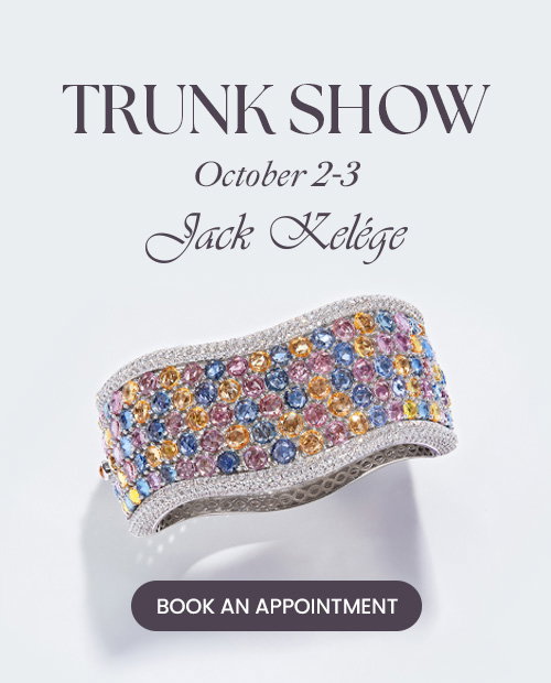 Jack Kelege Trunk Show October 2-3.