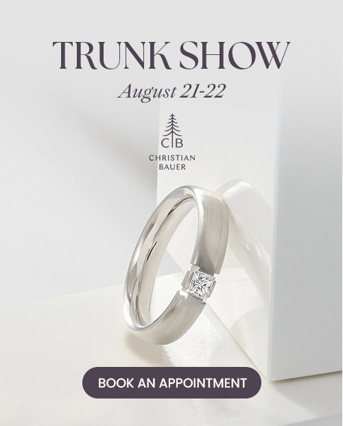 Christian Bauer Trunk Show August 21-22.
