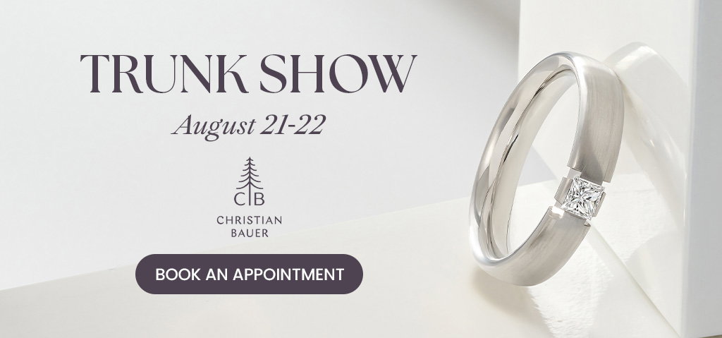 Christian Bauer Trunk Show August 21-22.