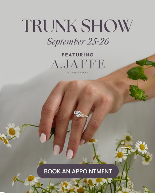 Trunk Show Featuring A. Jaffe September 25-26.